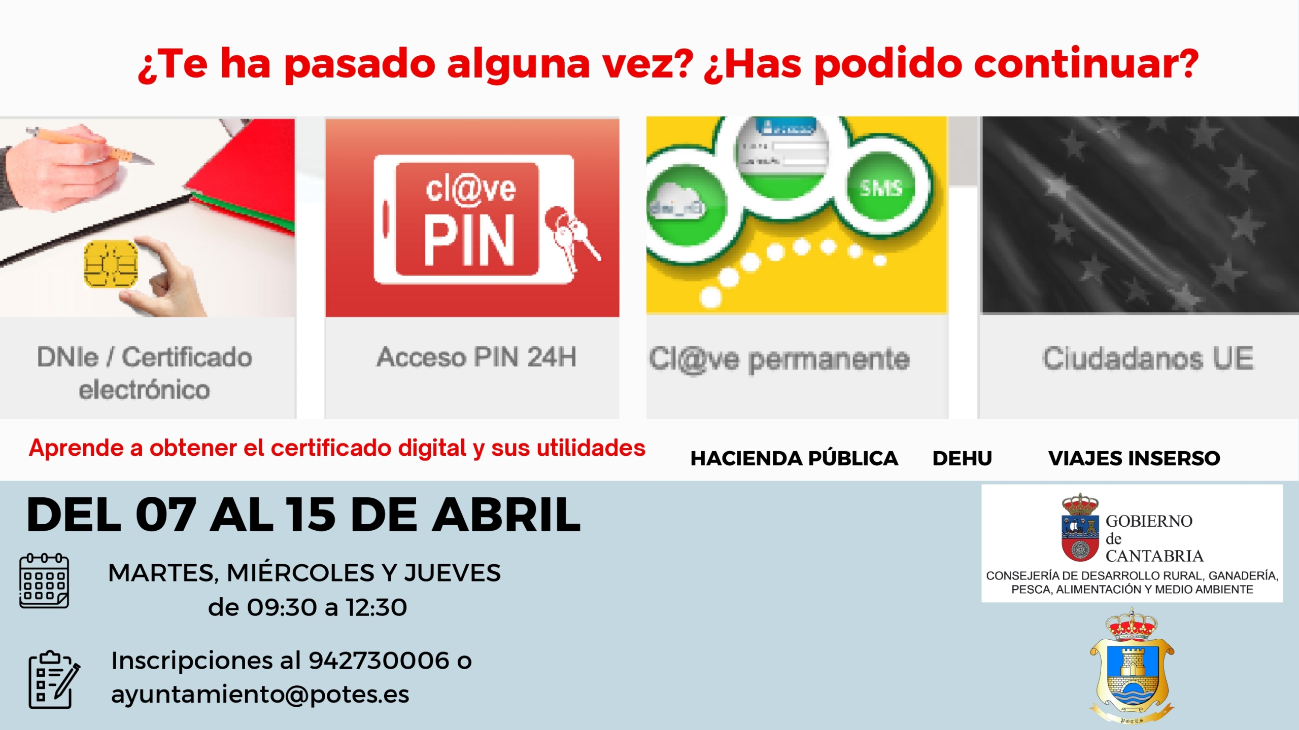 CURSO CERTIFICADO DIGITAL. OBTENCIÓN Y UTILIDADES