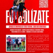 FUTBOLIZATE. JORNADA DE CONVIVENCIA DE FUTBOL FEMENINO