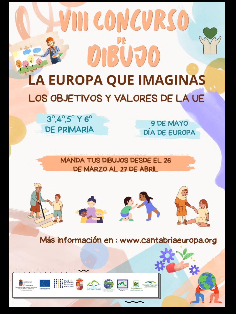 VIII CONCURSO DE DIBUJO " LA EUROPA QUE IMAGINAS"