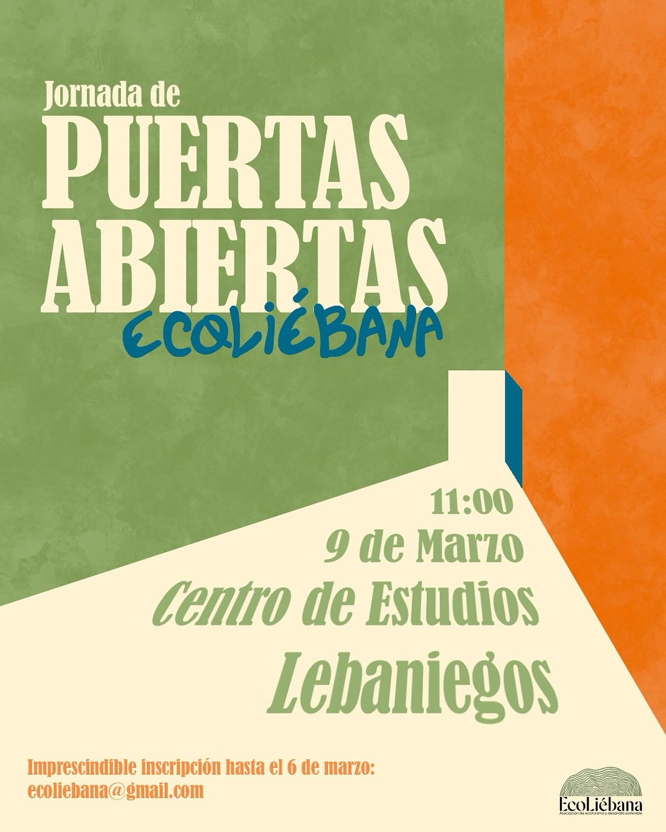 JORNADA DE PUERTAS ABIERTAS- ECOLIEBANA