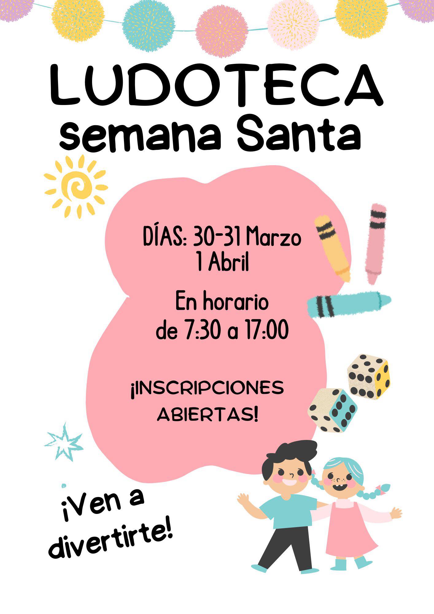 LUDOTECA EN SEMANA SANTA